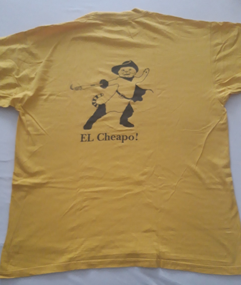 The shirt EL Cheapo would have used in 2004.
