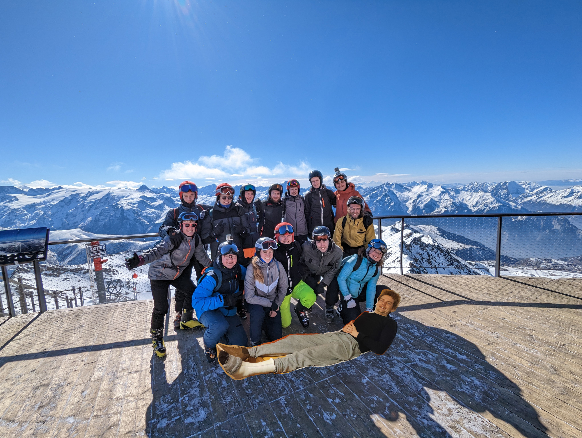 The participants of the SKItilla ski trip